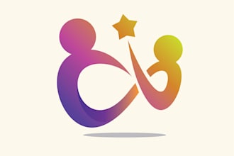 unique, minimal logo design