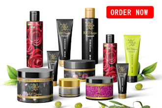 do unique product mockup and packaging design