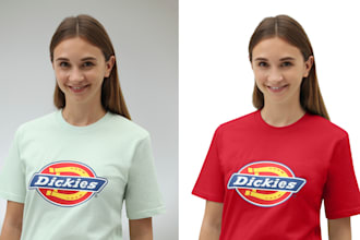 do amazon product images editing, skin retouching, color change, and touch up