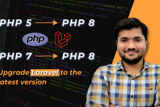 upgrade your website from PHP 5 or 7 to PHP latest version