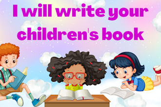 write your childrens book for you