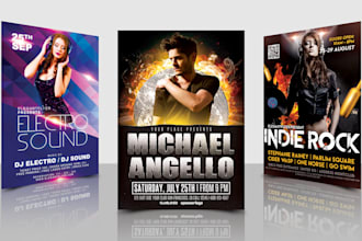 design creative flyer for any event and church within 12 hrs