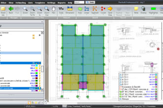 estimate the concrete works