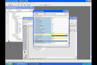 create professional oracle forms