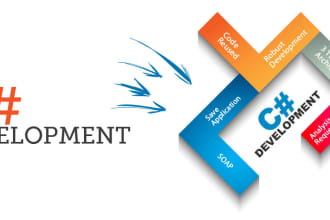 teach you and help how to develop desktop touch screen pos aplication in c sharp