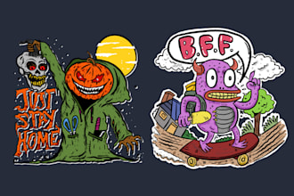 do cartoon artwork for you