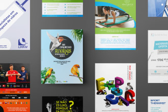 do unique flyer, poster, business card, billboards