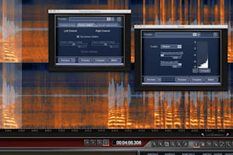 professionally clean up to 10 minute of audio