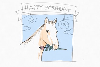 design an unique birthday card ready for you to print