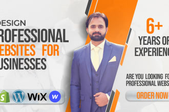 design and redesign your wordpress, wix and shopify website