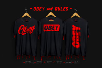 do simple and trendy t shirt design