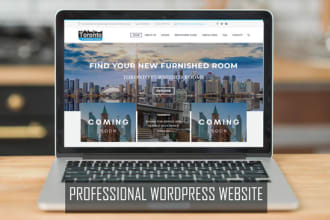 design a unique and responsive wordpress website