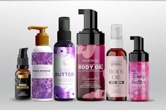 design packaging for skincare, cosmetics and beauty brand