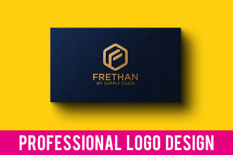 design elegant logo for your business