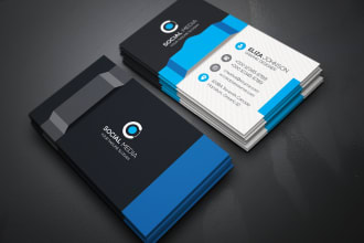 do 4 different business card unique design within 4 hours