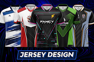do esports jersey design for your team