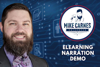 be your american male voice over for elearning narration