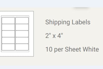 generate your various avery labels using ms excel mail merge