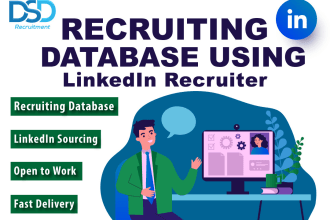 do sourcing, technical recruiting work using linkedin recruiter