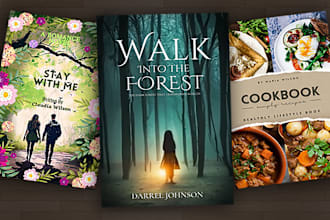 design eye catching book cover, ebook cover or kindle cover