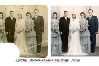 restore old photos,repair,retouch photo,colorize old photos