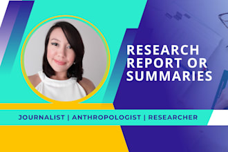 research and write report or summaries in spanish