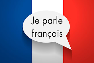 handle your french translation and transcription