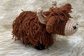 write a crochet pattern for any given picture