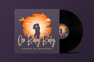 design a mixtape cover or cd album cover art