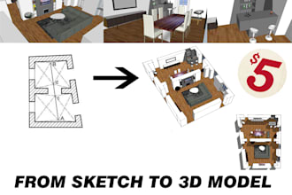 create 3d architectural model
