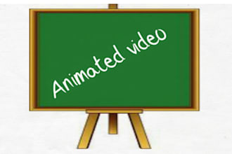 create killer Blackboard or Whiteboard promotional animated video