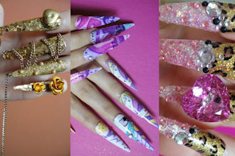 send you 3 Nail Tutorial videos