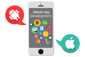 develop, design and  bug fix in mobile applications