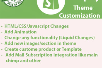 fix your shopify theme with liquid editing
