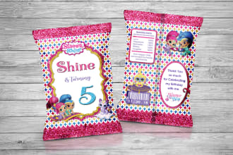 customize chip bags and rice krispies perfect for you parties