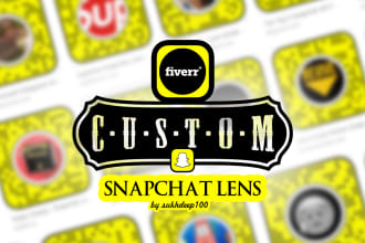 do a personal snapchat lens