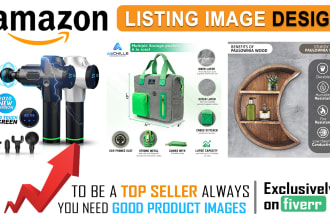 design amazon product images for listings