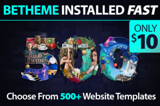 install and set up betheme fast