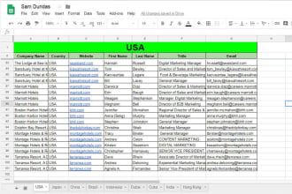 do data entry, lead generation, data mining by linkedin