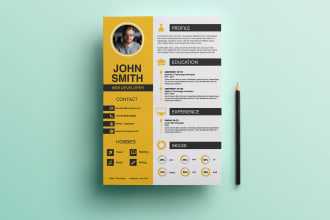 write,edit and design resume,cv and cover letter