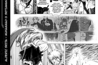 offer you japanese shonen manga styled illustration