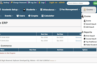 do school and college management system erp