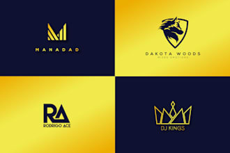 do modern custom and unique minimalist business logo design