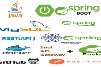do java, javafx, swing, spring boot, spring mvc, jpa, hibernate, mysql projects