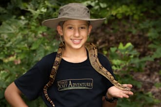 sing Happy Birthday or say your personalized message with my Boa Constrictor