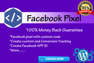 integrate facebook pixel website  within 1 hour