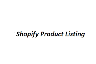 upload products in shopify