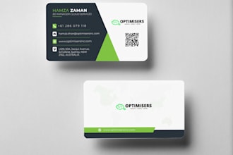 create a business card and redesign it