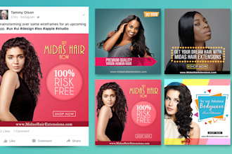 create custom social media post designs for your business