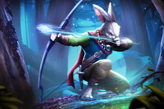 paint dnd character art, character figure, concept art